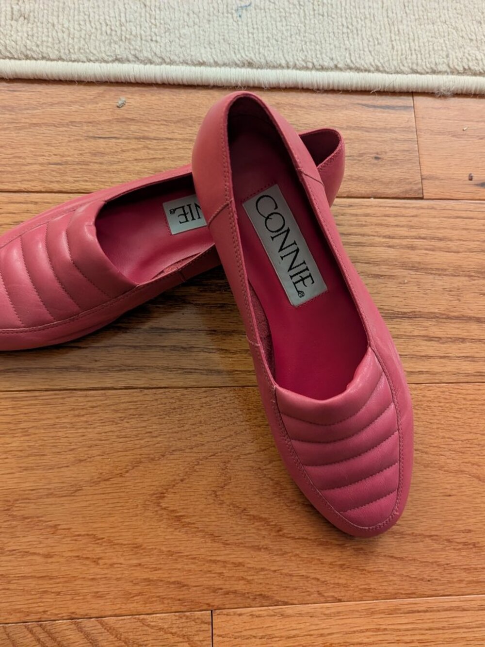 Hot Pink Slip On Flats​​​/Loafers  Size 7
